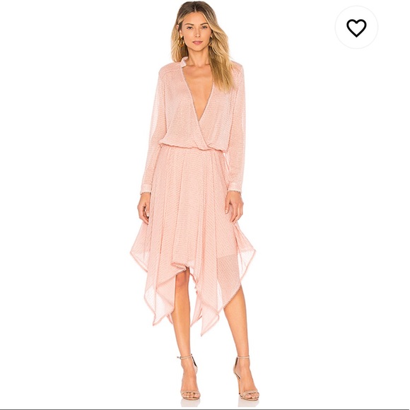 NWT HOH 1960 x Revolve Penny Skirt in Rose. Medium - Picture 4 of 6